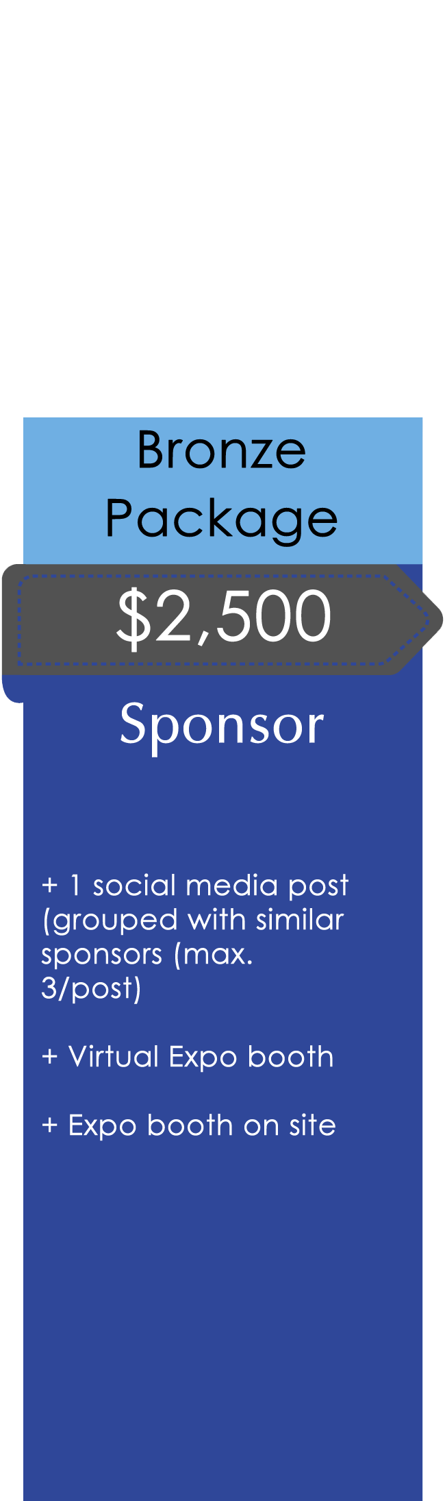 Sponsorship Plan 2 - Silver Package